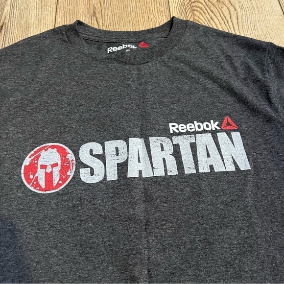 Reebok Spartan gray race short sleeved T shirt sprint finisher 2017, Small. - Picture 8 of 9